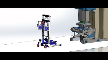 SOLIDWORKS ELEVATEUR MANUELLE