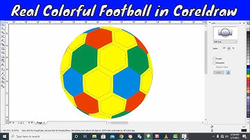How to make football in coreldraw | football in coreldraw | make football in coreldraw | coreldraw