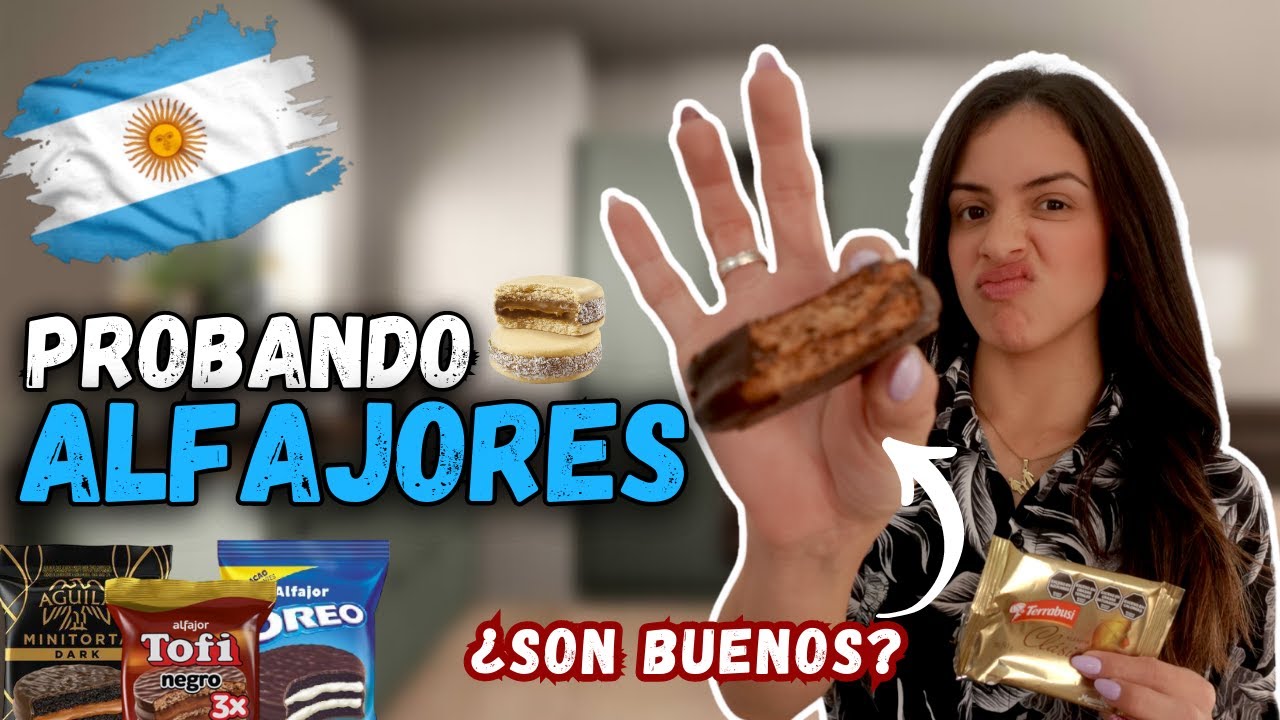 Probando ALFAJORES Argentinos ¿Qué tan buenos son?