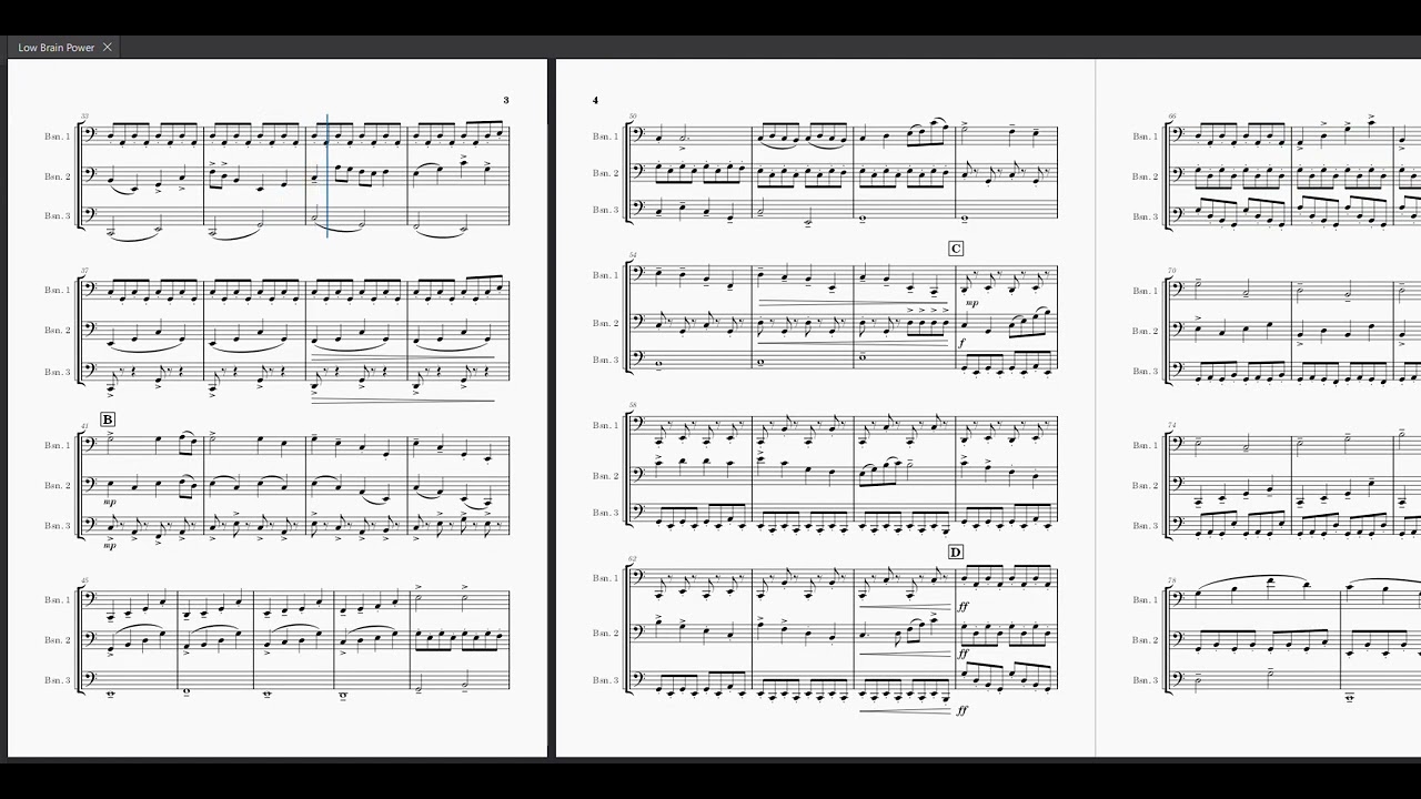 Low Brain Power - Bassoon Trio