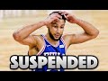 ben simmons has been suspended by the sixers.....