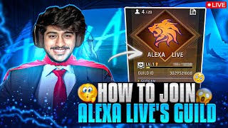 🫡 How To Join 😱 Alexa Live's Guild 🫡