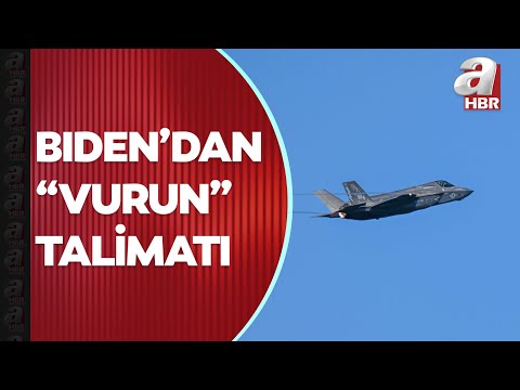 ABD, İran'a ait hedefleri vurdu! Biden'dan İran'ın kullandığı iki tesisi vurun talimatı | A Haber