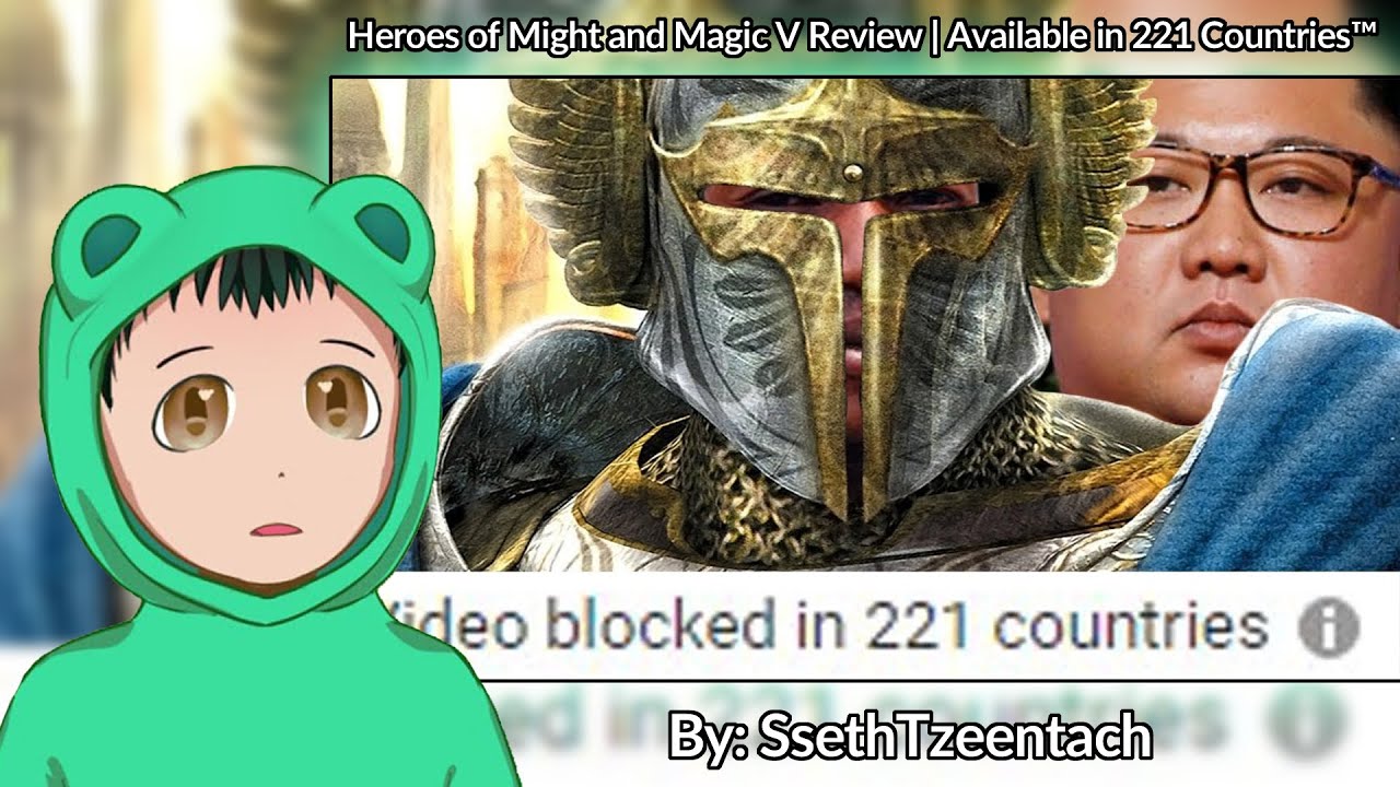 Реакция на обзор игры Heroes of Might and Magic V | Доступна в 221 стране™ от @SsethTzeentach