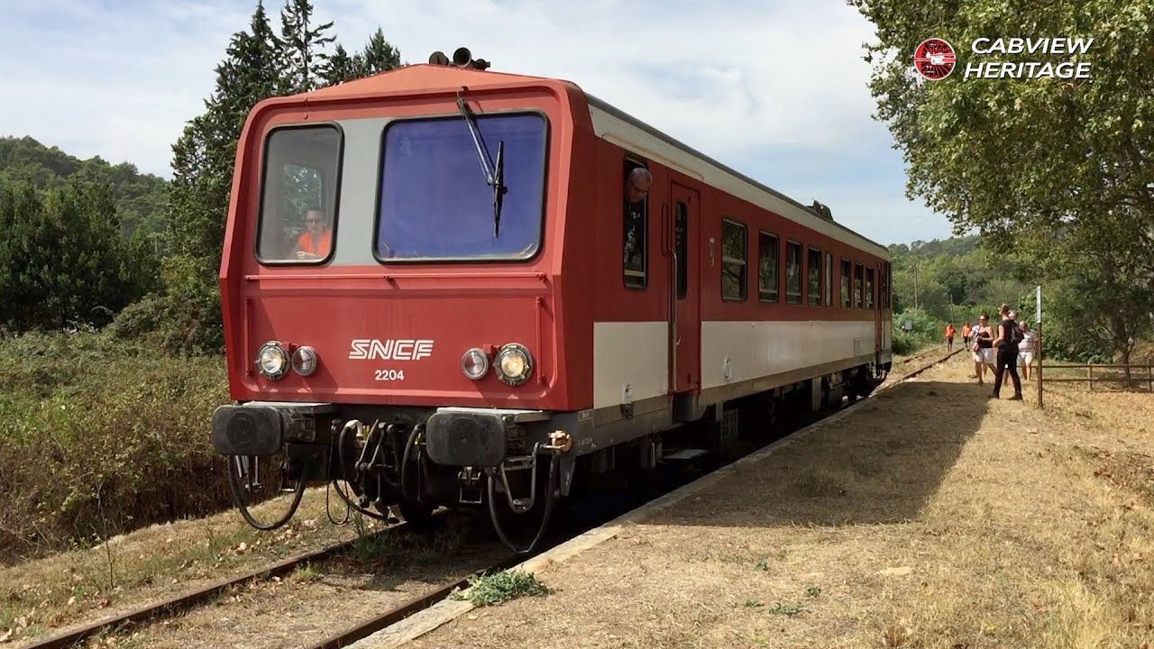 🇫🇷 Cab Ride 1985: SNCF X2200 Brignoles - Carnoules 4/9/2016