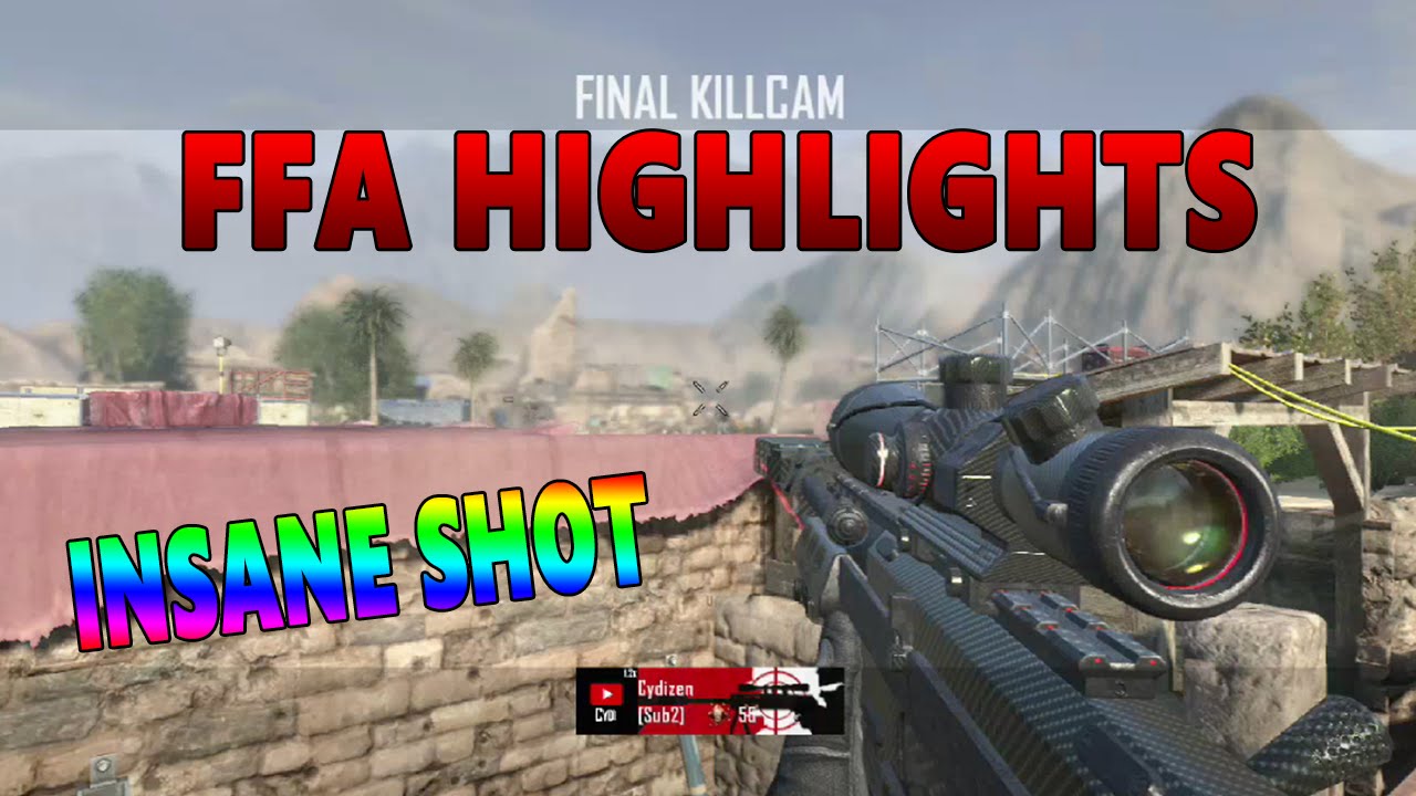 INSANE DIG DROPBACK - FFA Highlights (BO2)