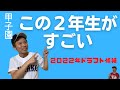 【夏の甲子園2021】注目の2年生！2022年ドラフト候補生5人を紹介します！
