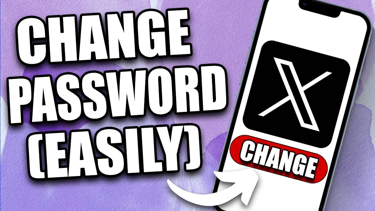 How to Change X "Twitter" Password (2024)