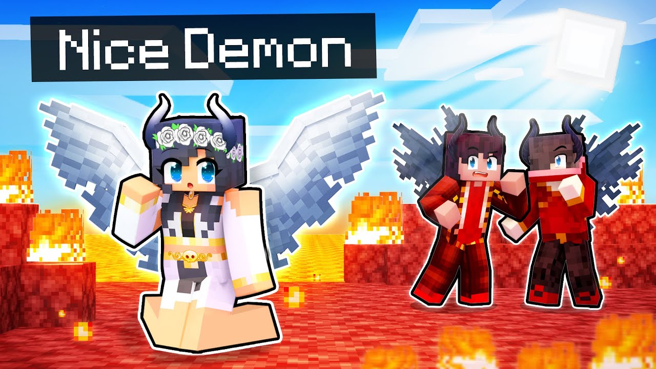 Playing as the NICE DEMON In Minecraft!