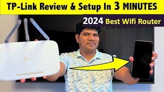 tp-link 300Mbps Wireless N Router TL-WR845N - Review & Wifi Setup (2024)