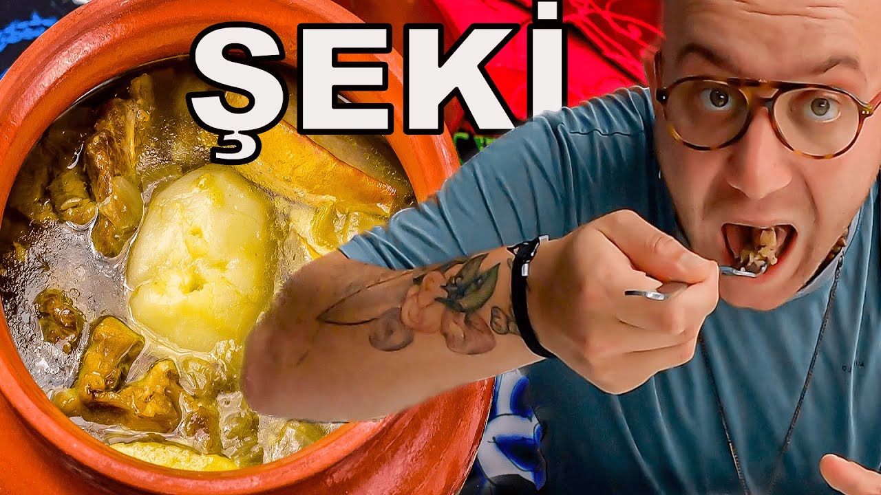 İlginç Azerbaycan YEMEKLERİ !! ŞHEKİ Tarihi TÜRK Köyü #93