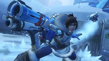 [Overwatch] Mei highlight intro - Skating Around