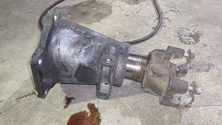 cheap 4L80E fixed yoke to slip yoke conversion! Ls swapped c10 build