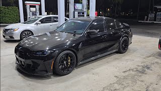 2022 BMW M3 Competition Bolt Ons E85 vs 2018 Dodge Charger Hellcat Bolt Ons E85