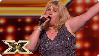 Entertainer Sammi Shepherd sings for her X Factor supper! | Auditions Week 4 | The X Factor UK 2018