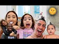OUR MORNING ROUTINE IN QUARANTINE...- ACE FAMILY REACTION!!
