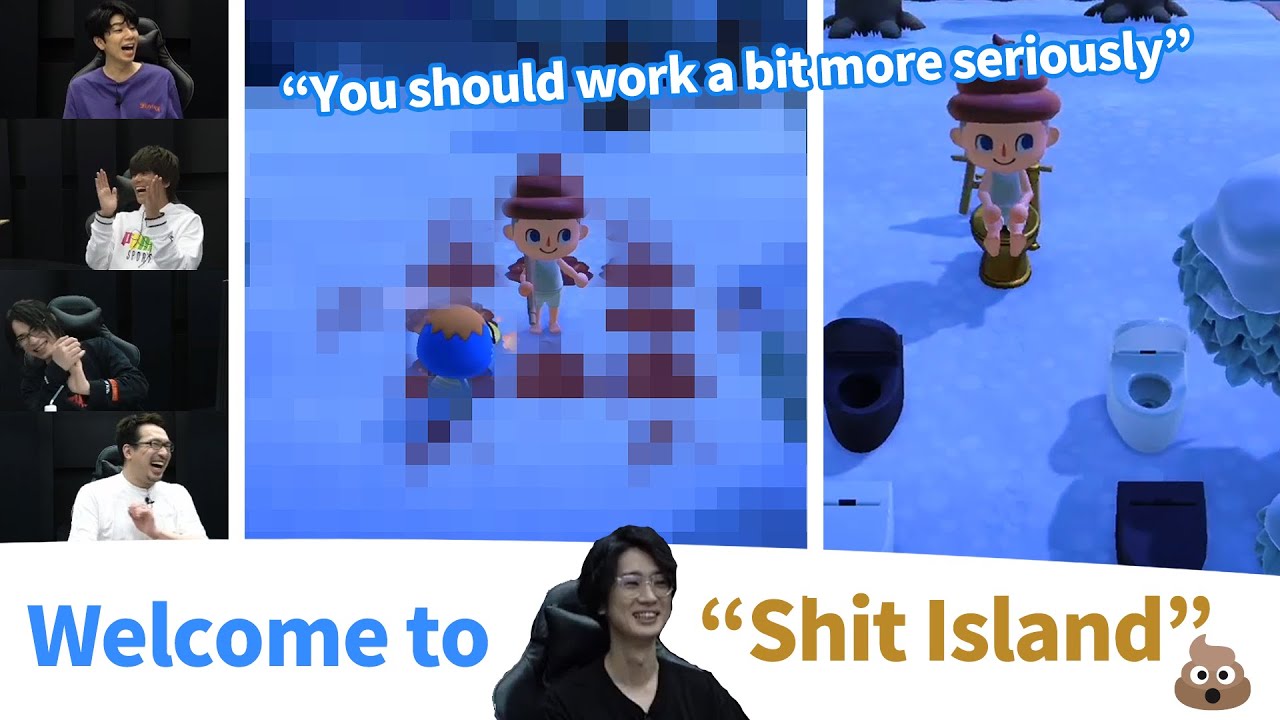 [ENG] Eguchi Takuya's "Shit Island" (ACNH)