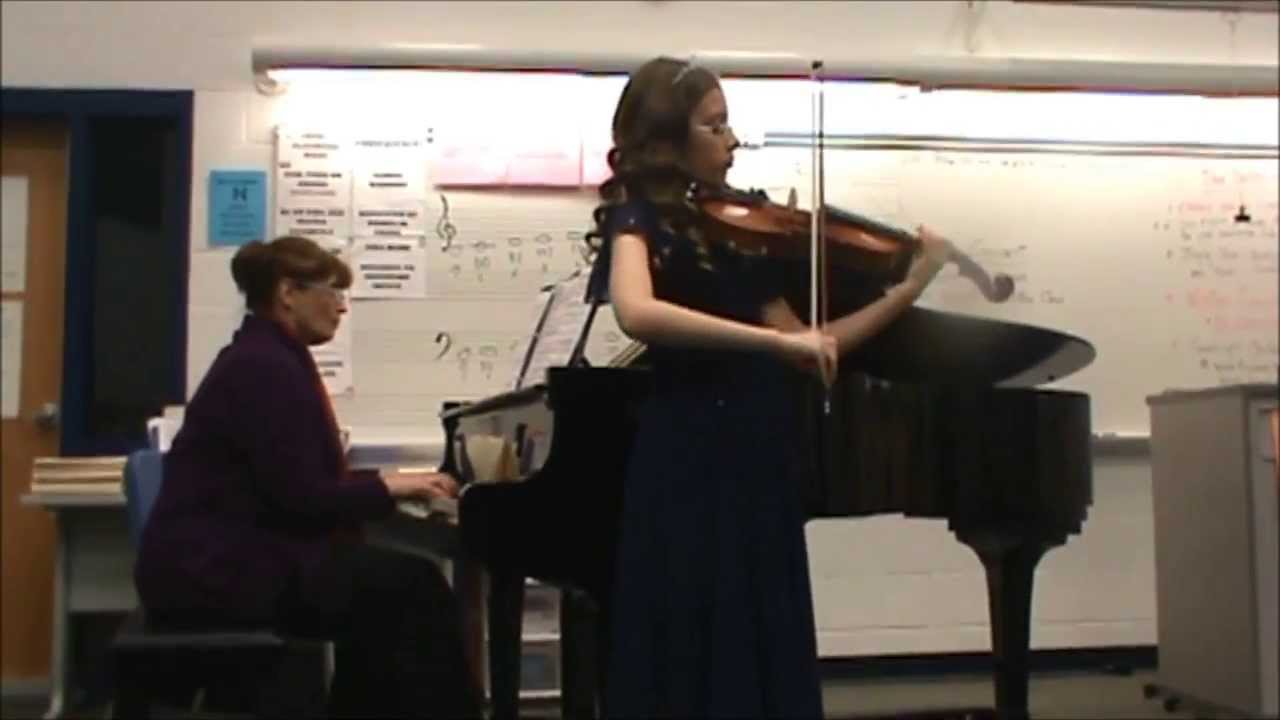 Ava Shedd  Scene de Ballet Concerto Competition 2013