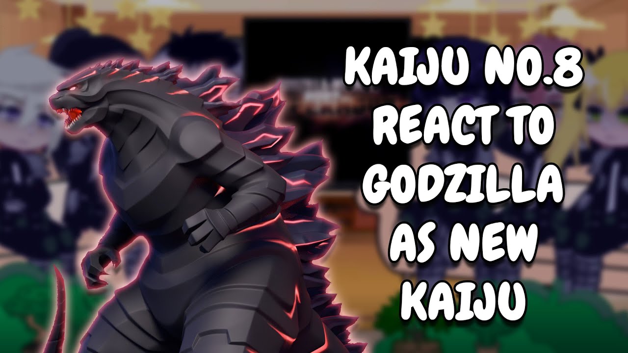 Реакция Кайдзю №8 на Годзиллу || Gacha React