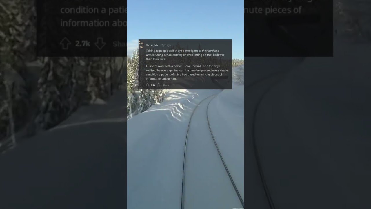 Unmasking the Signs: Identifying the Subtle Indicators of Intelligence  (r/AskReddit) 