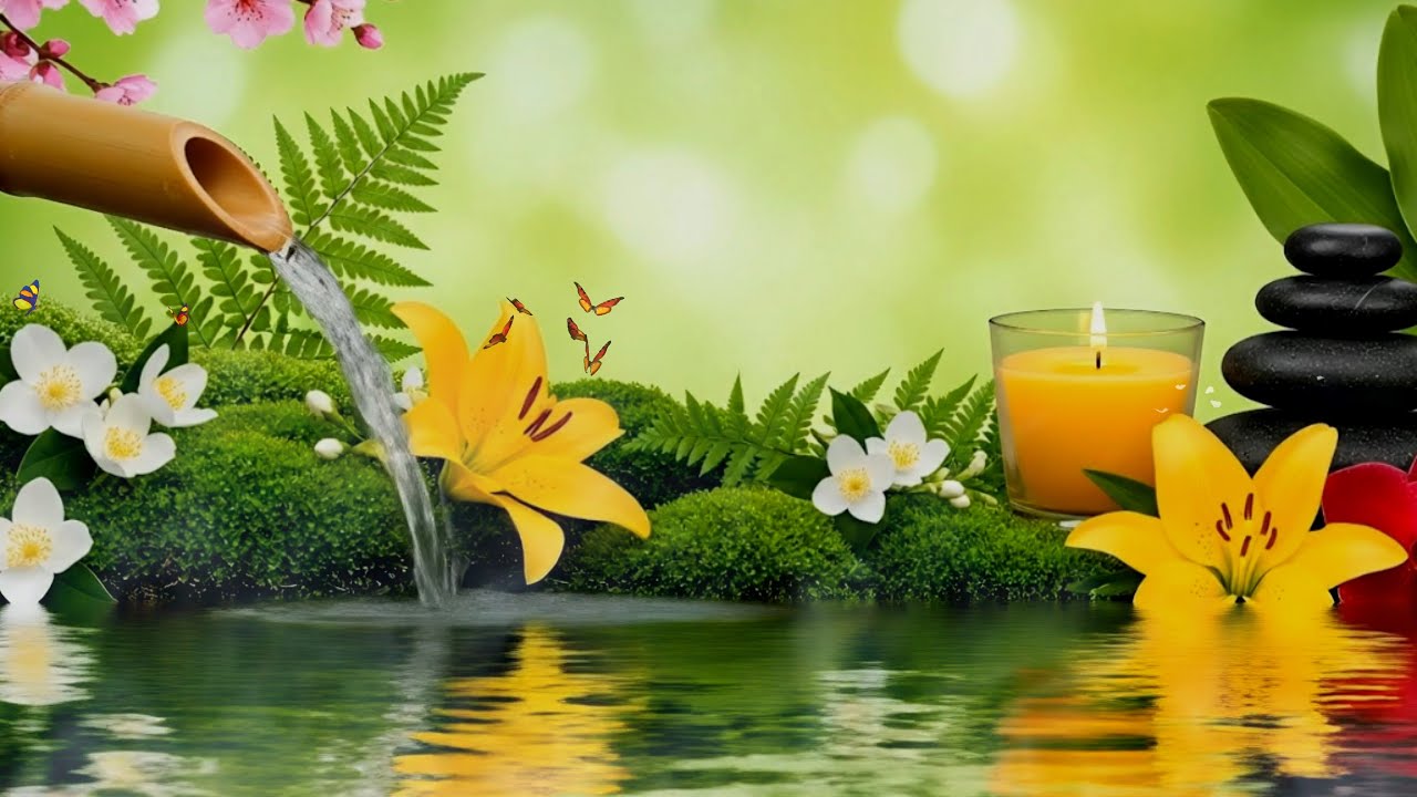 Deep Relaxation Music + Water Sounds for Inner Peace & Sleep