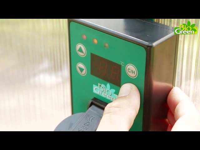 Bio Green® Product Tutorial Thermo2 Digital Summer/Winter Thermostat -  YouTube