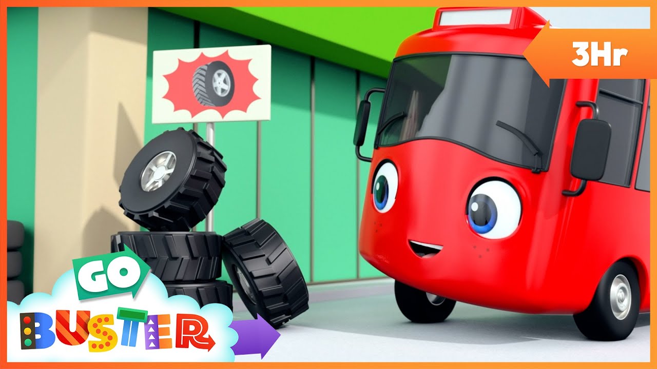 Buster Takes a Trip to the Auto Shop! | Buster and Friends | Kids ...
