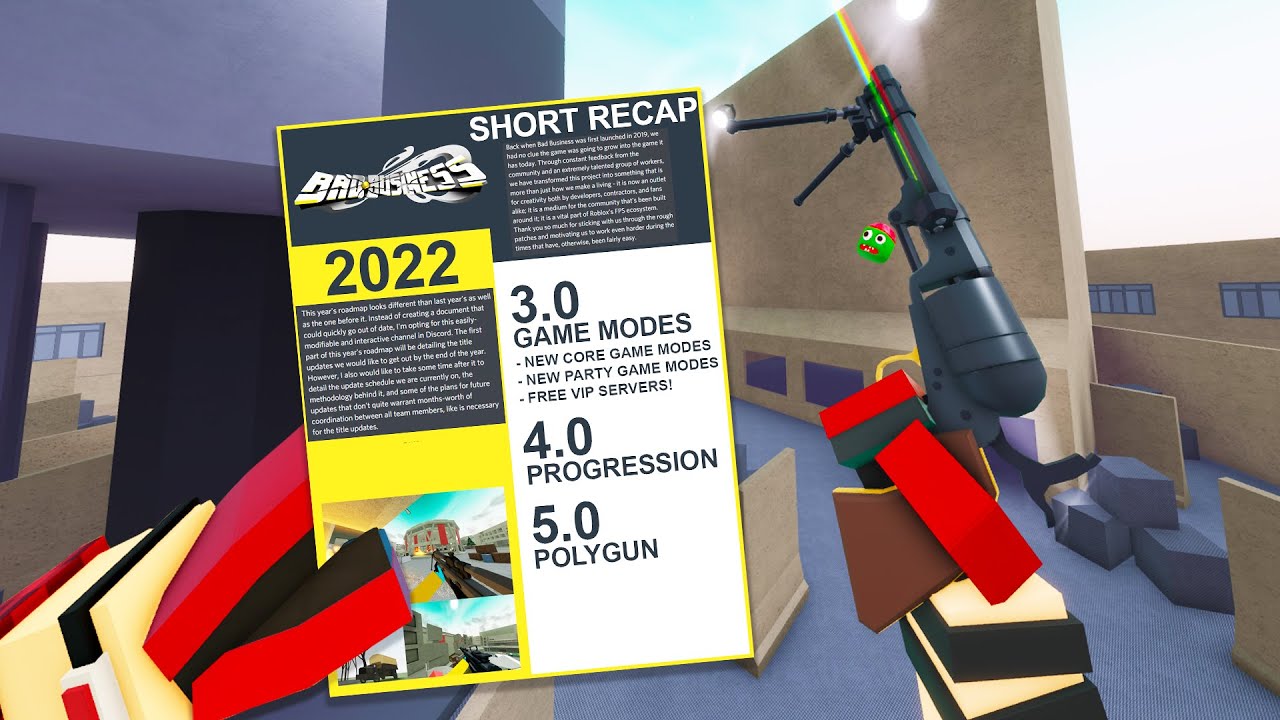 Bad Business - NEW ROADMAP, LEVEL PROGRESSION, GAME MODES & MORE!!