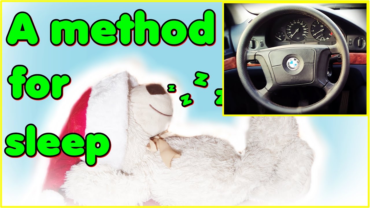 Sleeping noise while driving a car 🥱 how to fall asleep quickly - YouTube