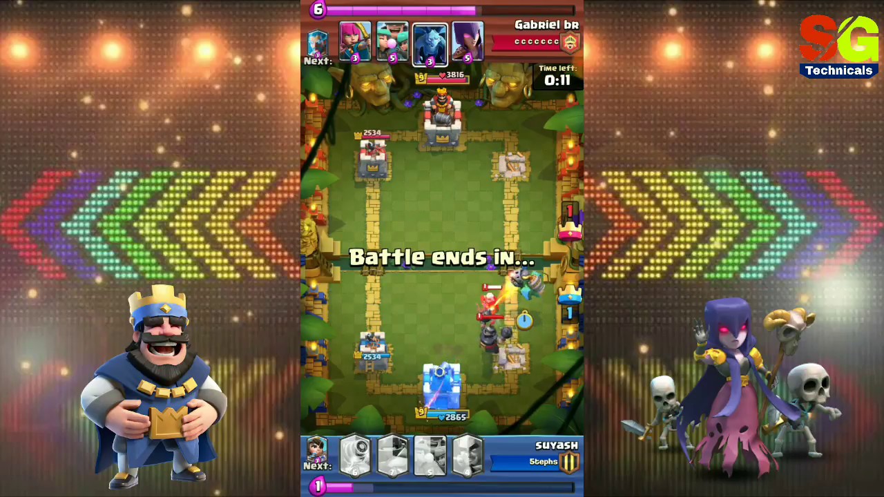 Clash Royale : Toughest 6 minutes Rascals Challenge