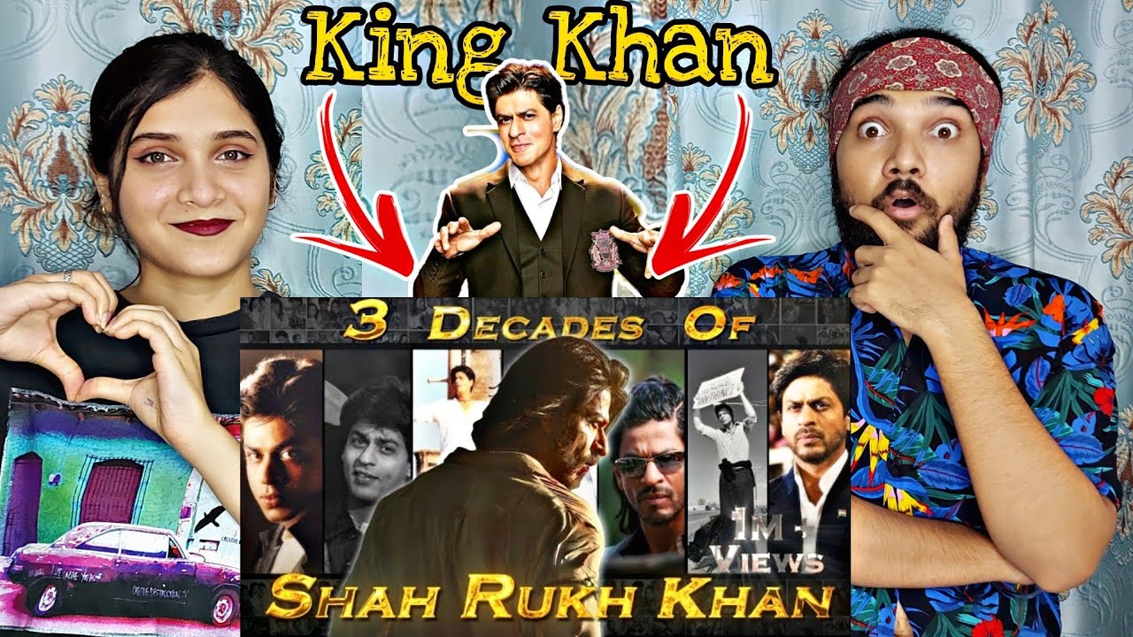 3 Decades Of SRK REACTION | Shah Rukh Khan | Reaction Bazar