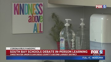 South Bay Schools Debate Students Returning To Classrooms