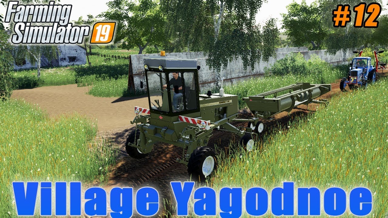 Planting corn and onions, sowing wheat, haymaking | Village Yagodnoe | FS 19 | Timelapse #12