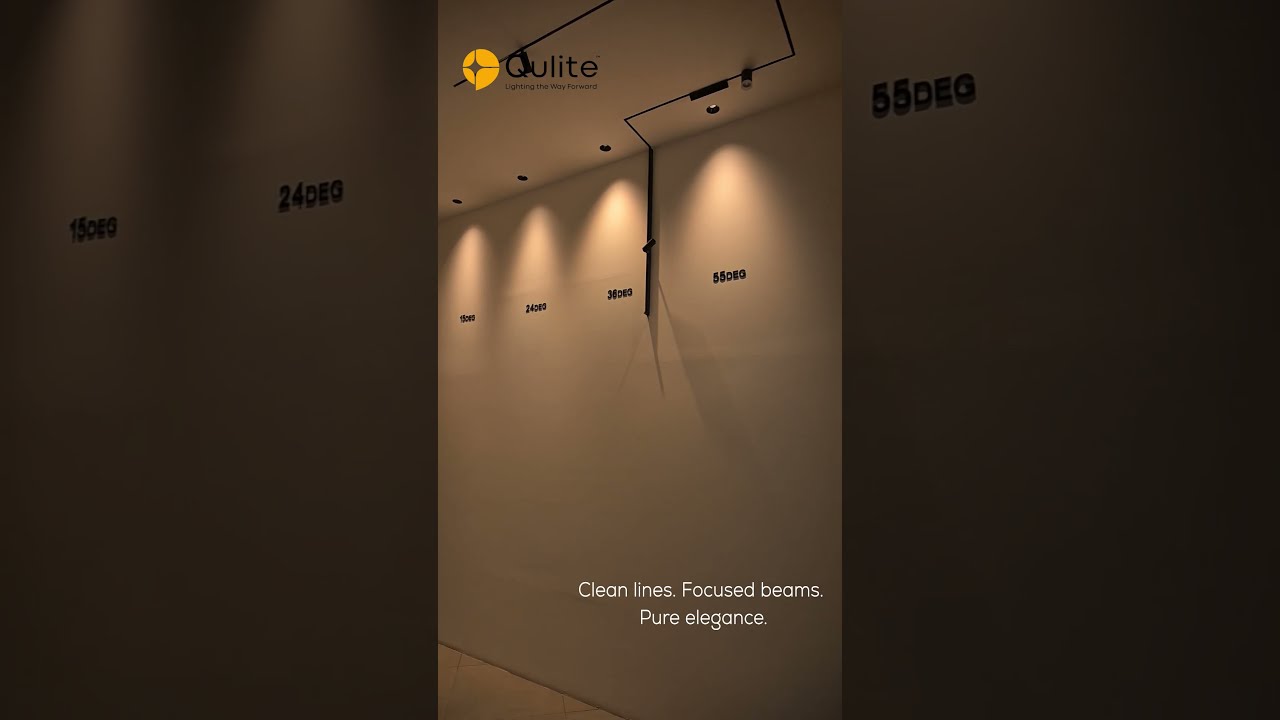 Clean lines. Focused beams. Pure elegance — that’s the Qulite LED promise. ✨