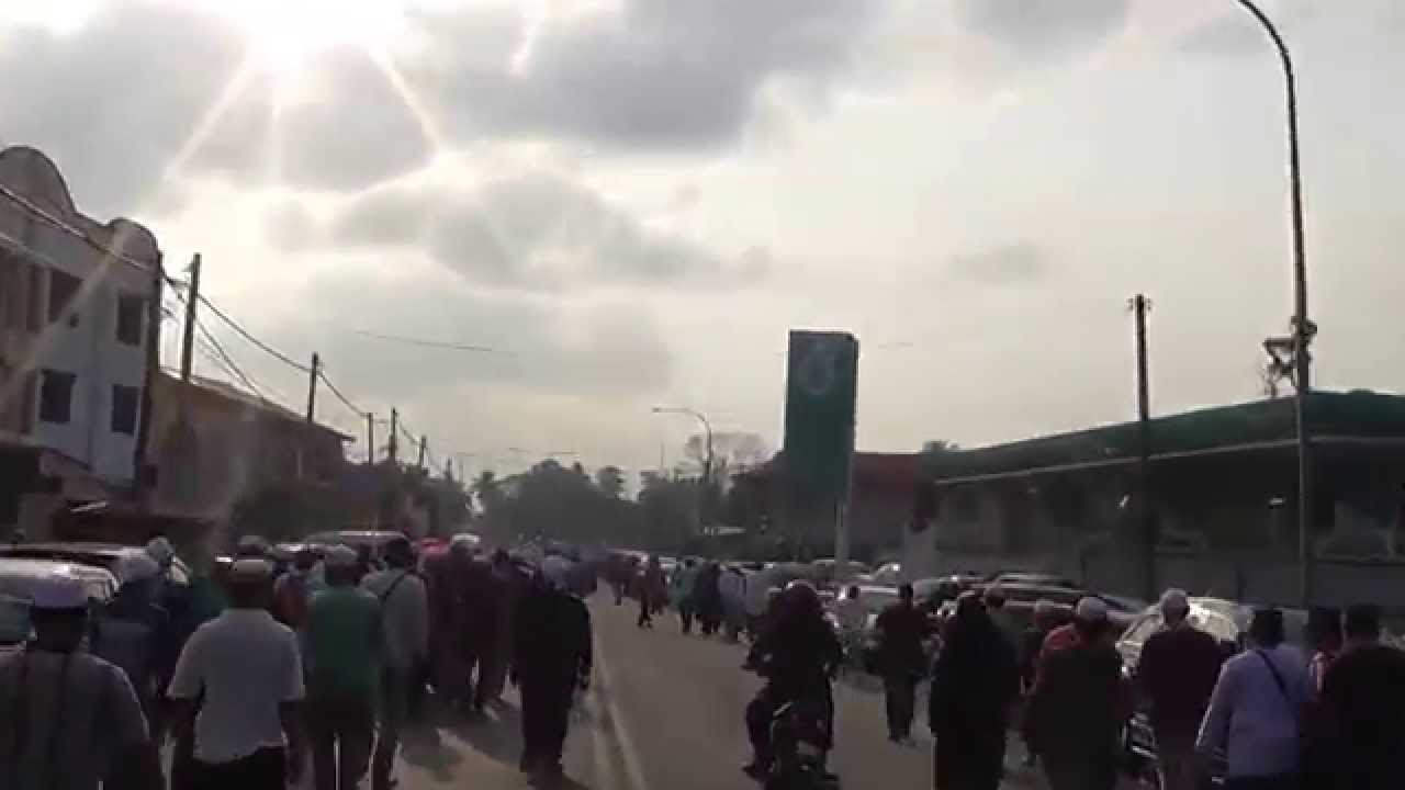 Awan berbentuk kalimah ALLAH-TGNA - YouTube