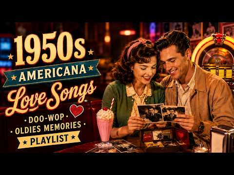 Back to the 50s ❤️ 1950s Americana Doo-Wop Love Songs | Oldies Memories Playlist