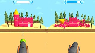Slingshot Smash: Shooting Range- Level 1-20 Gameplay (Android, ios) screenshot 2