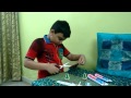 #ColgateMagicalStories 8 year old Aaditya weaving a Castle from a Colgate Pack