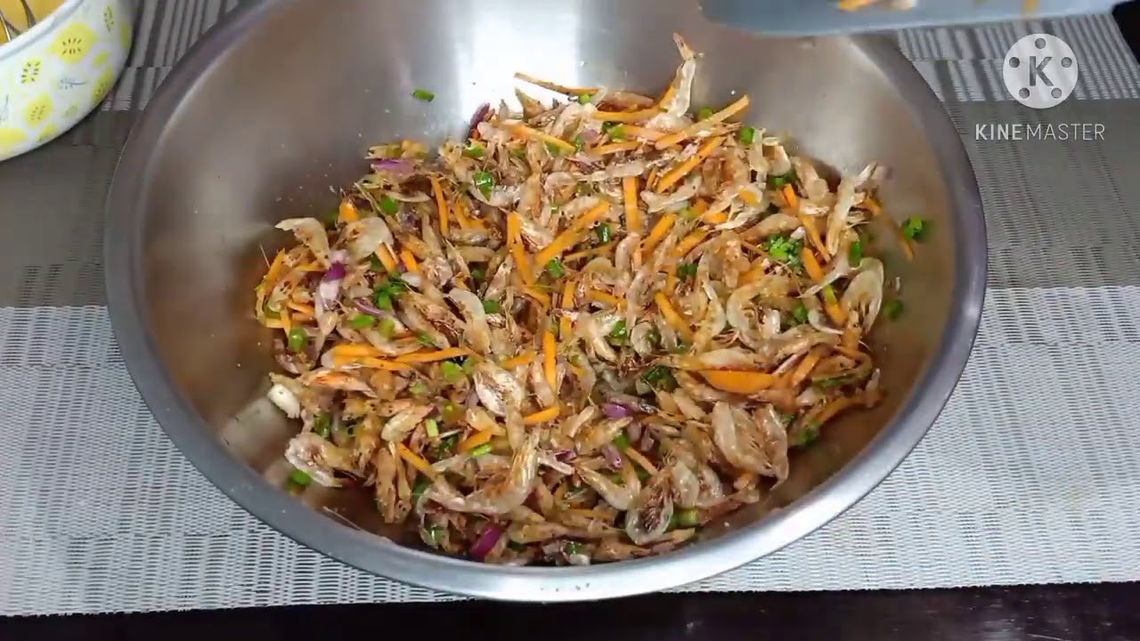 Dried Shrimp Okoy YouTube