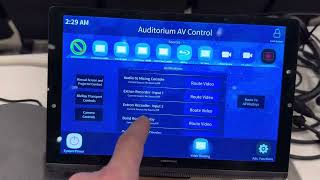 Extron/Video Recorder Shutdown Procedure