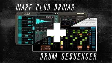 Playing with UMPF Club Drums & Drum Sequencer (REASON 10)