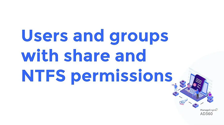 How to find users and groups with share and NTFS permissions