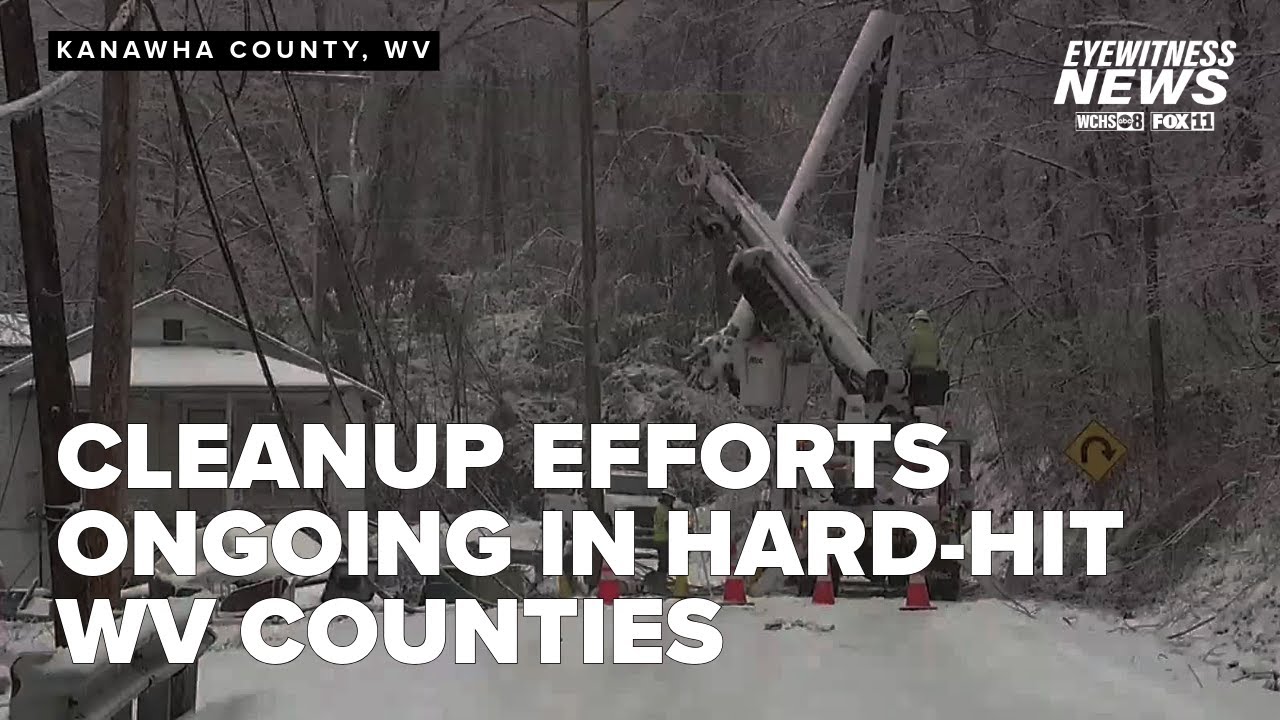 Crews racing to clean up winter storm damage in WV as threat of wind gusts looms