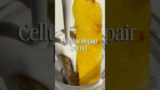 Blue Cellular Repair Sorbet 🍍🥥✨ (Ultimate De-Bloat Hack)