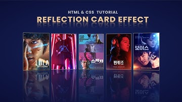 Reflection Card Effect ( DisneyPlus Hotstar ) | HTML & CSS Tutorial