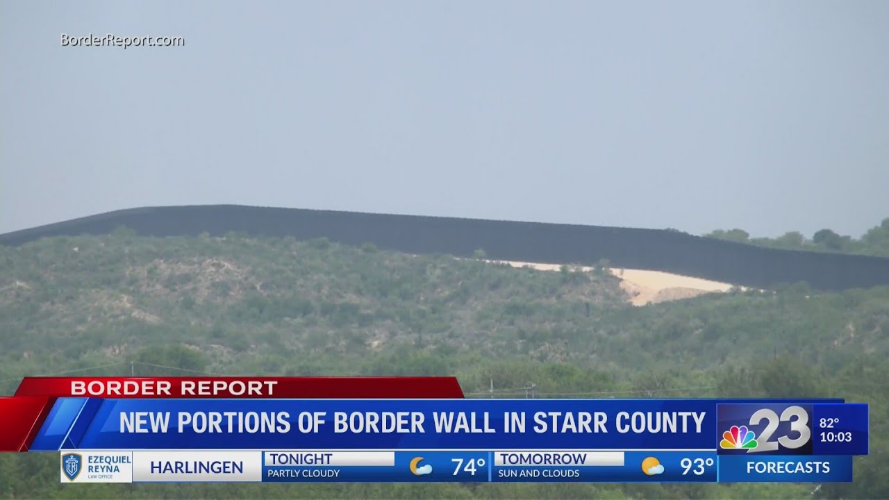 News Portions of Border Wall in Starr County - YouTube