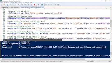 Azure Tip: Mit der PowerShell eine App Service-Anwendung mit einer SQL-Datenbank verbinden