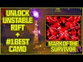 How to UNLOCK Unstable Rift + Secret Camo!
