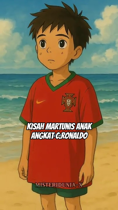 kisah Martunis, bocah Aceh yang jadi anak angkat Cristiano Ronaldo