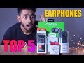 Top 5 Earphones Under 1000 Rupees | Malayalam 😍💖